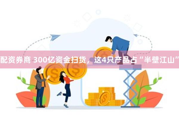 配资券商 300亿资金扫货，这4只产品占“半壁江山”