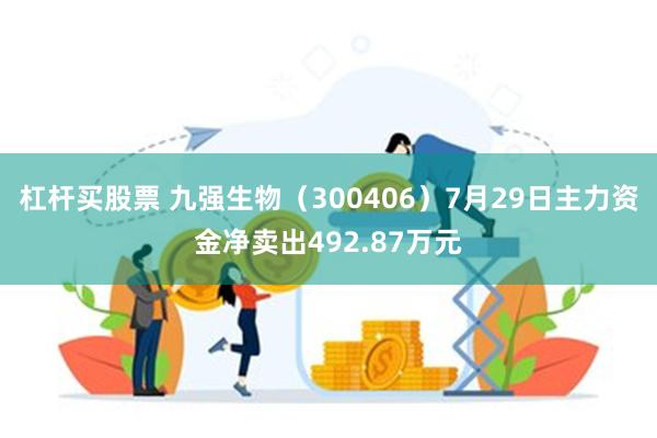 杠杆买股票 九强生物（300406）7月29日主力资金净卖出492.87万元